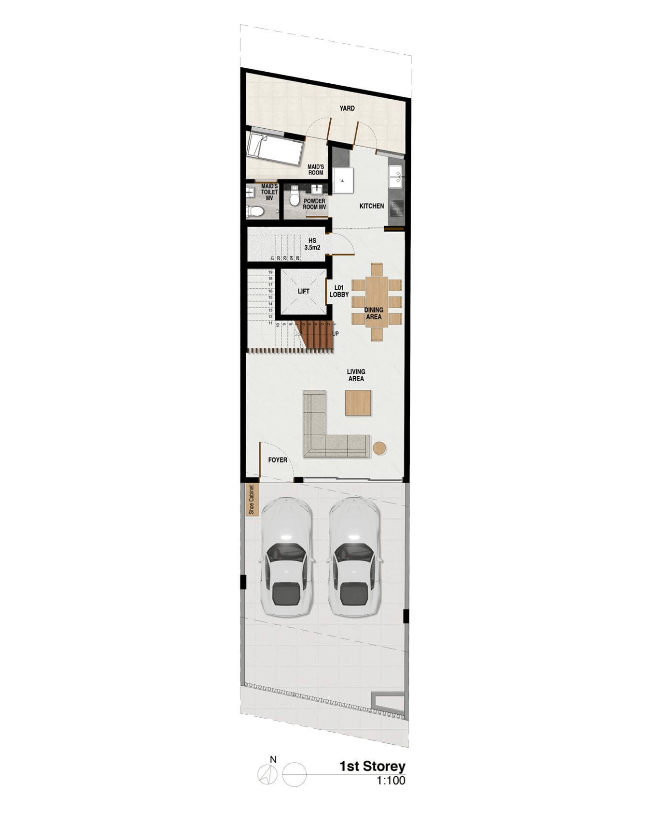 Joo Chiat Place Inter-Terraces 5 Bedroom Floor Plan 4
